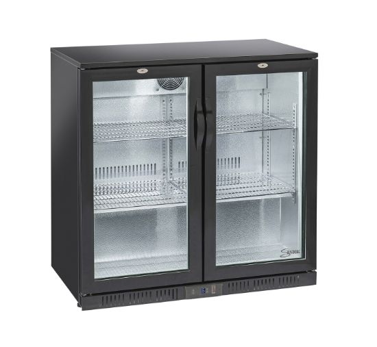 Picture of BACK BAR COOLER SALVADORE - DOUBLE HINGED DOOR (BBC1002)