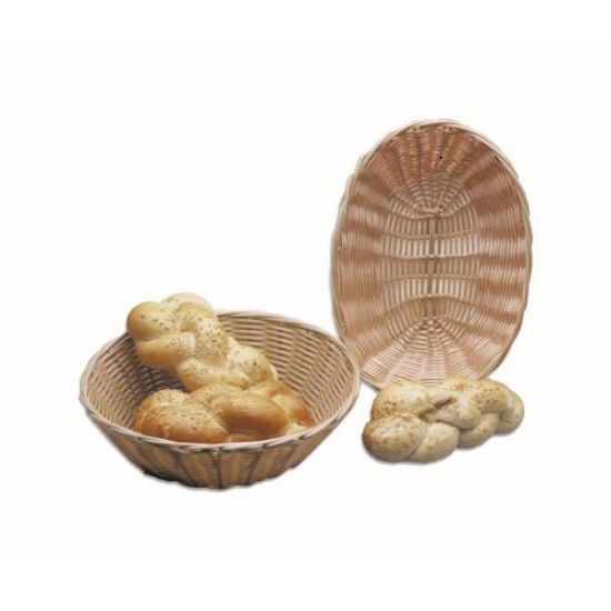 Picture of BREAD BASKET WOVEN PLASTIC OBLONG - 230MM x 100MM x 45MM (BBO0002)