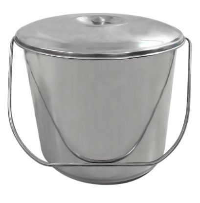 Picture of BUCKET & LID - S/STEEL 12LT (BKS0012)
