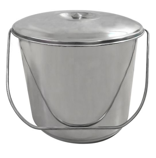 Picture of BUCKET & LID - S/STEEL 12LT (BKS0012)