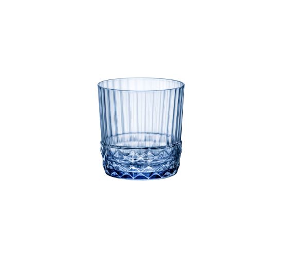 Picture of AMERICA '20s  - SAPPHIRE BLUE - DOF 370ML H92MM W88MM (6) (BR1.22152)