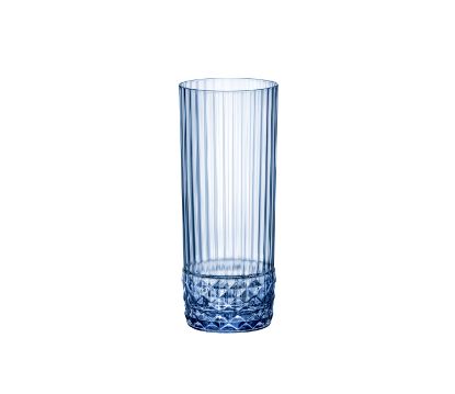 Picture of AMERICA '20s - SAPPHIRE BLUE - LONG DRINK 400ML H158MM W68MM (6) (BR1.22158)