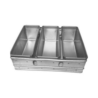 Picture of BREAD TRAY ALUSTEEL - THREE TRAY  354MM X 284MM X 115MM (BTA0050)