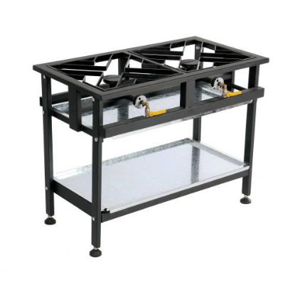 Picture of BOILING TABLE GAS - COMMERCIAL - 2 BURNER STRAIGHT (BTG2002)