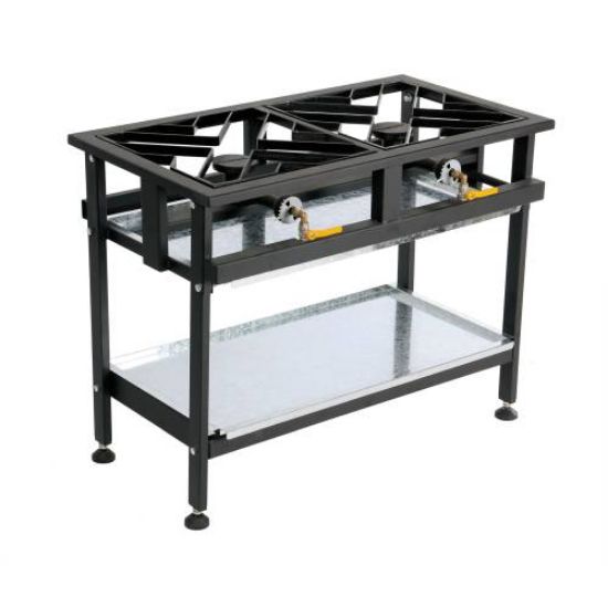 Picture of BOILING TABLE GAS - COMMERCIAL - 2 BURNER STRAIGHT (BTG2002)