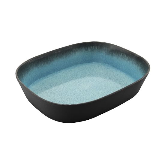 Picture of CAPSULE BOWL RECT (MED BLUE) - 325 X 265 X 65MM (CBR0003)