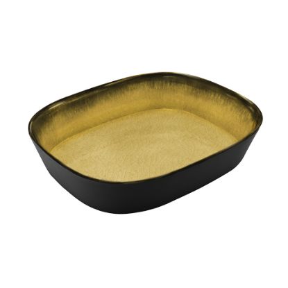 Picture of CAPSULE BOWL RECT (MED YELLOW) - 325 X 265 X 65MM (CBR0004)