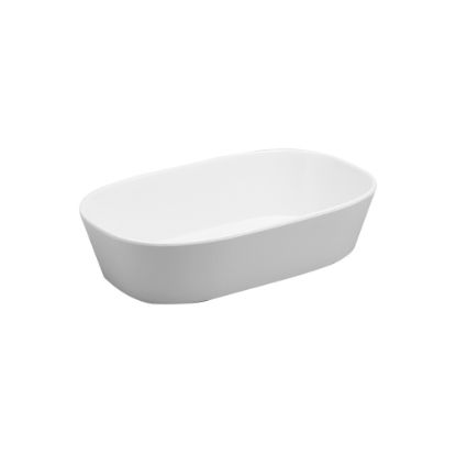 Picture of CAPSULE BOWL RECT (IVORY) - 265 X 162 X 65MM (CBR0015)