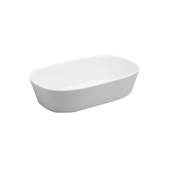 Picture of CAPSULE BOWL RECT (IVORY) - 265 X 162 X 65MM (CBR0015)