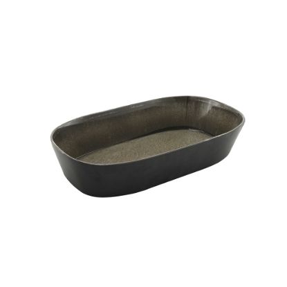 Picture of CAPSULE BOWL RECT (MED GREY) - 265 X 162 X 65MM (CBR0018)