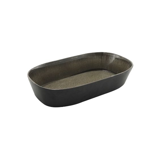 Picture of CAPSULE BOWL RECT (MED GREY) - 265 X 162 X 65MM (CBR0018)