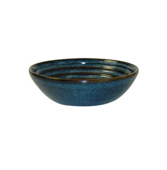 Picture of BIT ON THE SIDE - SAPPHIRE - RIPPLE DIP DISH - 11.3 X 3.5CM - 140ML (12) (CC-BCBL-RPDD.1)