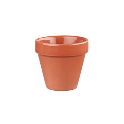 Picture of BIT ON THE SIDE - PAPRIKA - CHIP POT - 9CM X 9.7CM (12) (CC-BCPA-PL12.1)