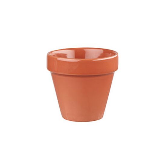 Picture of BIT ON THE SIDE - PAPRIKA - CHIP POT - 9CM X 9.7CM (12) (CC-BCPA-PL12.1)