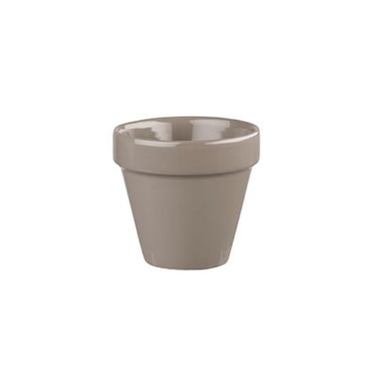 Picture of BIT ON THE SIDE - PEBBLE - CHIP POT - 9CM X 9.7CM (12) (CC-BCPE-PL12.1)