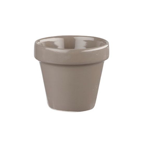 Picture of BIT ON THE SIDE - PEBBLE - DIPPER POT - 6.7CM X 6.9CM (12) (CC-BCPE-PL4.1)