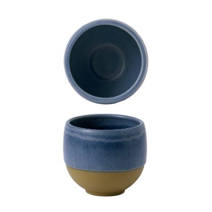 Picture of EMERGE - OSLO BLUE - CHIP MUG - 312ML - H:7.7CM X DIA:8.6CM  (12) (CC-EMBL-EM11.1)