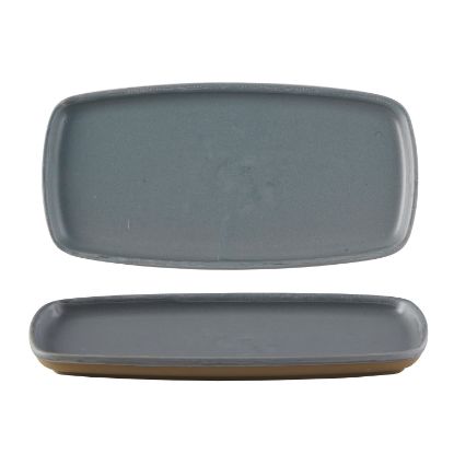 Picture of EMERGE - SEATTLE GREY - RECTANGULAR PLATE - 25.1CM X 10CM (6) (CC-EMGY-EP25.1)
