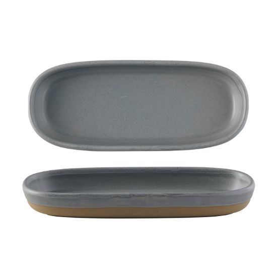 Picture of EMERGE - SEATTLE GREY - SHALLOW TRAY - 23.3CM X 10CM X 3.3CM (6) (CC-EMGY-ET23.1)