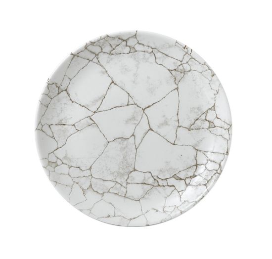 Picture of KINTSUGI - AGATE GREY - COUPE PLATE - 28.8CM (12) (CC-KTAG-EV11.1)