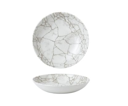 Picture of KINTSUGI - AGATE GREY - COUPE BOWL - 24.8CM (12) (CC-KTAG-EVB9.1)