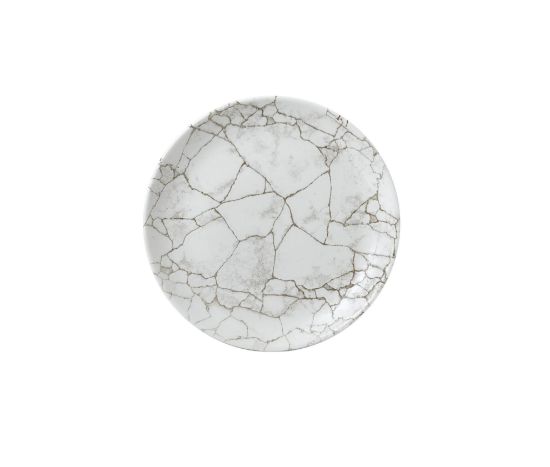 Picture of KINTSUGI - AGATE GREY - COUPE PLATE - 21.7CM (12) (CC-KTAG-EVP8.1)