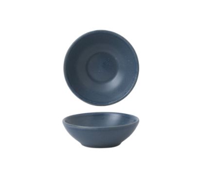 Picture of NOURISH - OSLO BLUE - SHALLOW BOWL - 20CL (12) (CC-RBBL-BSB6.1)