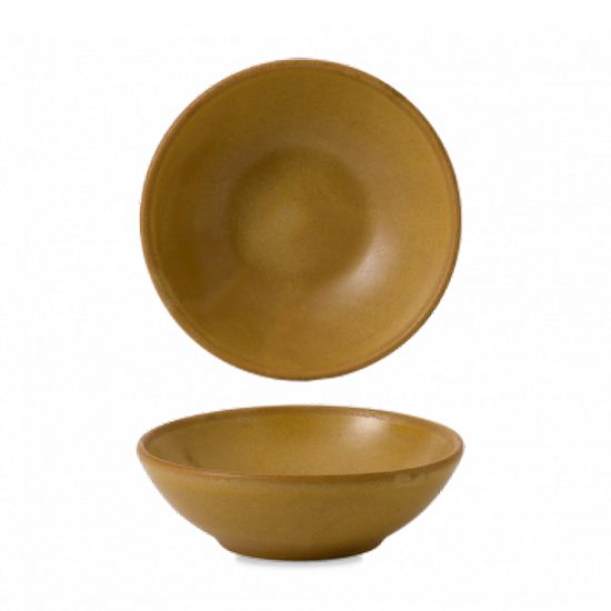 Picture of NOURISH - PETRA SAND - CONTOUR SHALLOW BOWL - 20CL (12) (CC-RBSA-BSB6.1)
