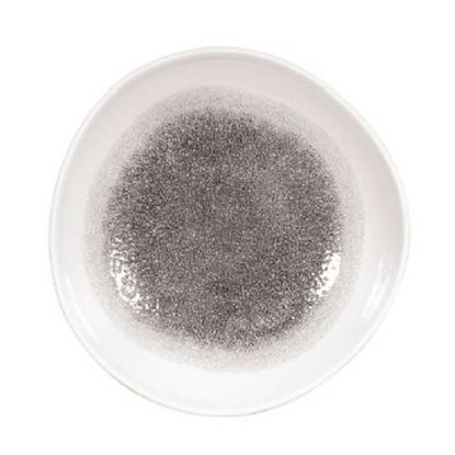 Picture of RAKU - QUARTZ BLACK - ORGANIC ROUND BOWL - 25.3CM 1.1LT (12) (CC-RKBQ-OGB1.1)