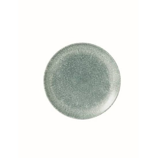 Picture of RAKU - TOPAZ BLUE - COUPE PLATE - 26CM (12) (CC-RKTB-EV10.1)