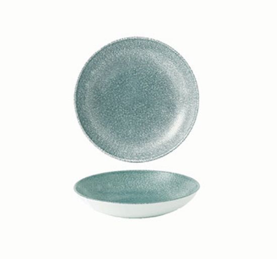 Picture of RAKU - TOPAZ BLUE - COUPE BOWL - 18.2CM (12) (CC-RKTB-EVB7.1)