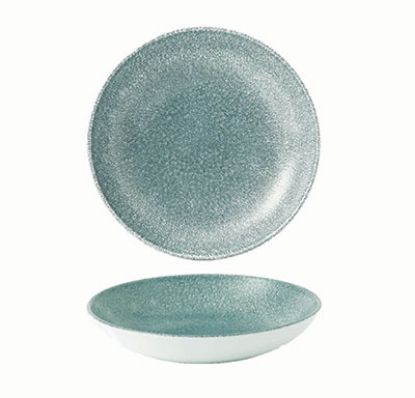 Picture of RAKU - TOPAZ BLUE - COUPE BOWL - 24.8CM 1.3LT (12) (CC-RKTB-EVB9.1)