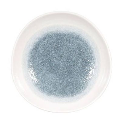 Picture of RAKU - TOPAZ BLUE - ORGANIC ROUND BOWL - 25.3CM 1.1LT (12) (CC-RKTB-OGB1.1)