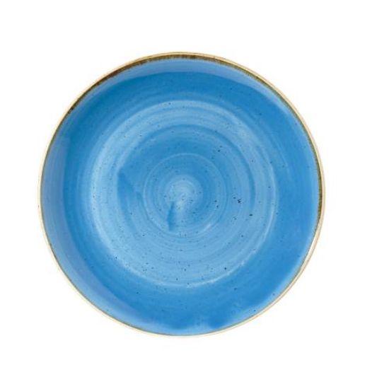 Picture of STONECAST - CORNFLOWER BLUE - COUPE PLATE - 26CM (12) (CC-SCFS-EV10.1)