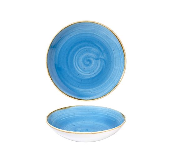 Picture of STONECAST - CORNFLOWER BLUE - COUPE BOWL - 18.2CM (12) (CC-SCFS-EVB7.1)