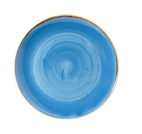 Picture of STONECAST - CORNFLOWER BLUE - COUPE PLATE - 16.5CM (12) (CC-SCFS-EVP6.1)