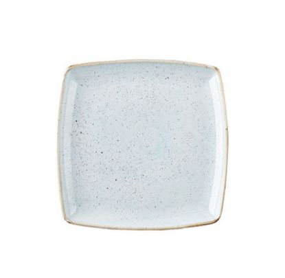 Picture of STONECAST - DUCK EGG BLUE - DEEP SQUARE PLATE - 26.8CM (6) (CC-SDES-DS10.1)