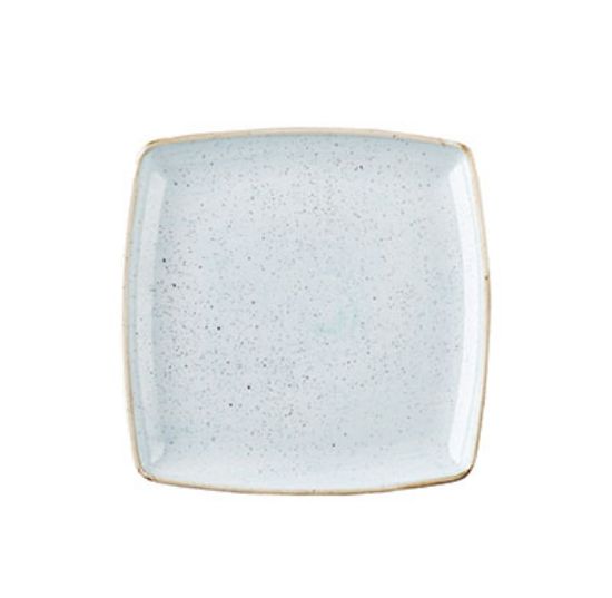 Picture of STONECAST - DUCK EGG BLUE - DEEP SQUARE PLATE - 26.8CM (6) (CC-SDES-DS10.1)