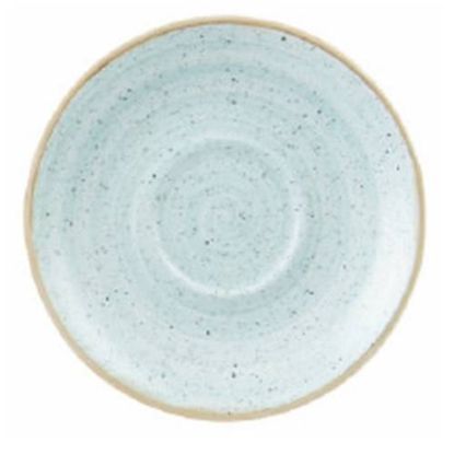 Picture of STONECAST - DUCK EGG BLUE - SAUCER - 11.8CM (12) (CC-SDES-ESS.1)