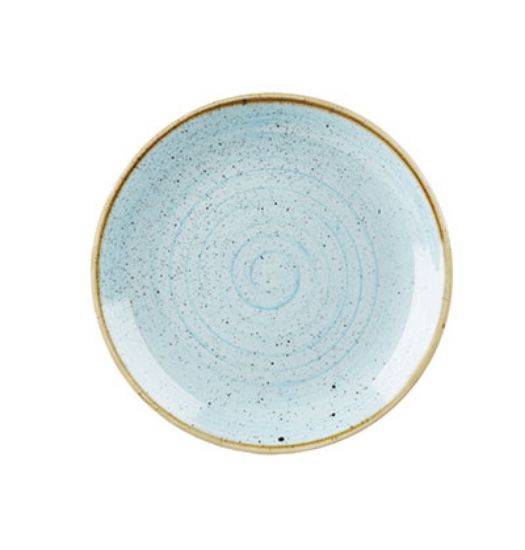 Picture of STONECAST - DUCK EGG BLUE - COUPE PLATE - 26CM (12) (CC-SDES-EV10.1)
