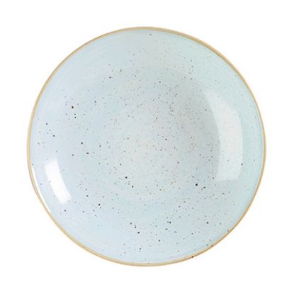 Picture of STONECAST - DUCK EGG BLUE - LARGE COUPE BOWL - 31CM (6) (CC-SDES-PLC2.1)