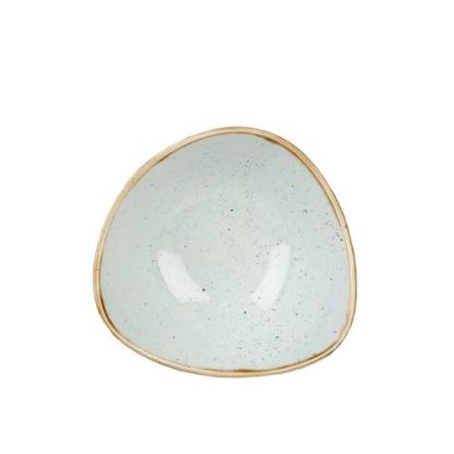 Picture of STONECAST - DUCK EGG BLUE - TRIANGLE BOWL - 18.5CM 370ML (12) (CC-SDES-TRB7.1)