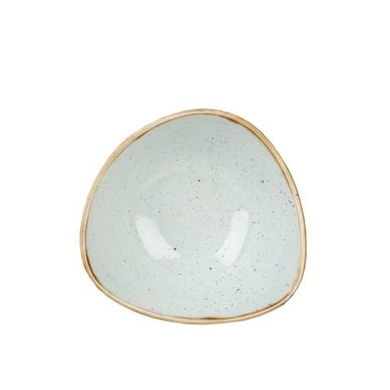 Picture of STONECAST - DUCK EGG BLUE - TRIANGLE BOWL - 18.5CM 370ML (12) (CC-SDES-TRB7.1)