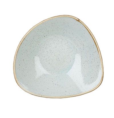 Picture of STONECAST - DUCK EGG BLUE - TRIANGLE BOWL - 23.5CM 600ML (12) (CC-SDES-TRB9.1)