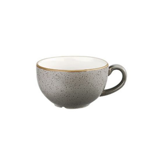 Picture of STONECAST - PEPPERCORN GREY - CAPPUCCINO CUP - 227ML (12) (CC-SPGS-CB20.1)