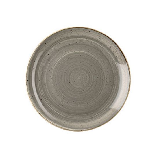 Picture of STONECAST - PEPPERCORN GREY - COUPE PLATE - 26CM (12) (CC-SPGS-EV10.1)