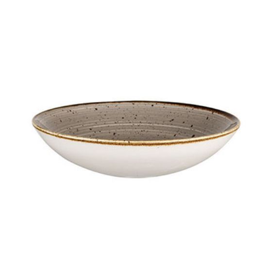 Picture of STONECAST - PEPPERCORN GREY - COUPE BOWL - 18.2CM (12) (CC-SPGS-EVB7.1)
