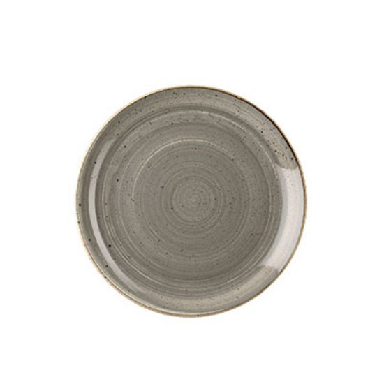 Picture of STONECAST - PEPPERCORN GREY - COUPE PLATE - 16.5CM (12) (CC-SPGS-EVP6.1)