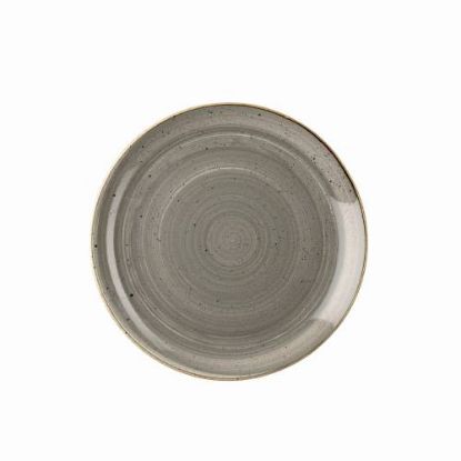 Picture of STONECAST - PEPPERCORN GREY - COUPE PLATE - 21.7CM (12) (CC-SPGS-EVP8.1)