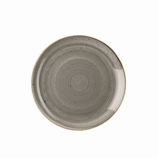 Picture of STONECAST - PEPPERCORN GREY - COUPE PLATE - 21.7CM (12) (CC-SPGS-EVP8.1)